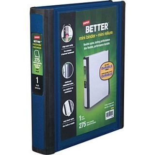 1 Better 5 1/2 x 8 1/2 Mini View Binder with D Rings, Blue  Make More Happen at