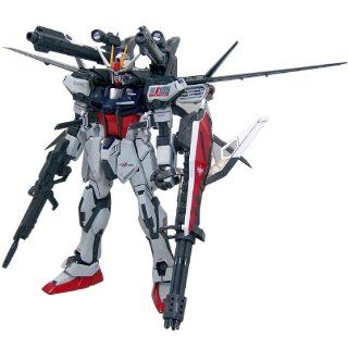 Gundam GAT X105 Strike Gundam+I.W.S.P MG 1/100 Scale Toys & Games