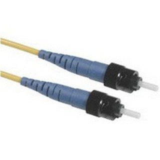 C2G / Cables to Go 37122 ST/ST Simplex 9/125 Single Mode Fiber Patch Cable (10 Meters, Yellow) Electronics