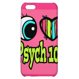 Bright Eye Heart I Love Psych 101 Case For iPhone 5C