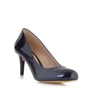 J by Jasper Conran Designer navy mid heeled court shoes