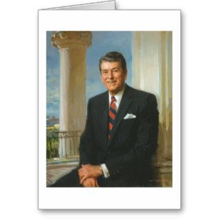 Ronald Reagan, Presidential Painting Cards