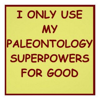 paleontology paleontologist print