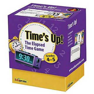 Edupress Times Up Elapsed Time Game, Grades 4th  5th  Make More Happen at