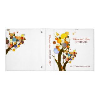 Whimsical Trees Business Binder