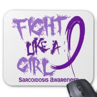 Sarcoidosis Fight Like A Girl 5.3 Mouse Pad