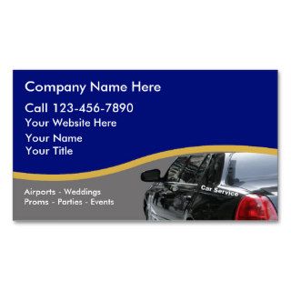 Taxi Cab Business Cards