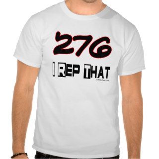 I Rep That 276 Area Code T Shirts