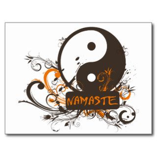 Namaste Yin Yang Postcards