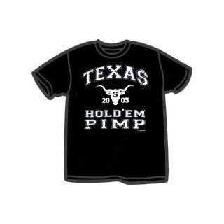 Texas Hold'em Pimp T Shirt Mens Small Clothing
