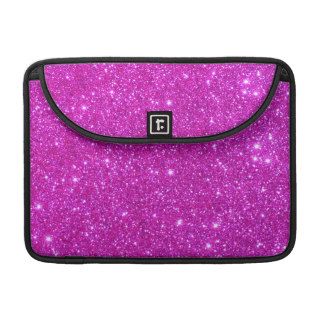 Pink Glitter Sparkle Customizable Design Sleeve For MacBook Pro