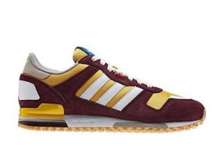 adidas ZX700 Red Plum Yellow (G96515) Fashion Sneakers Shoes