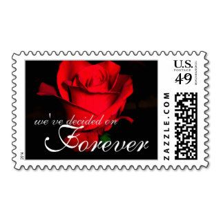 We've Decided on Forever Postage Stamp