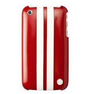 Trexta Racing Series Snap On Protective Cover for iPhone 3G/3GS  2W   Red Cell Phones & Accessories