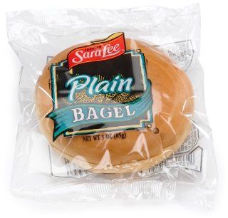SARA LEE Plain Bagel, Individually Wrapped, 3 Ounce, 72 Count Bagels  Packaged Bagels  Grocery & Gourmet Food