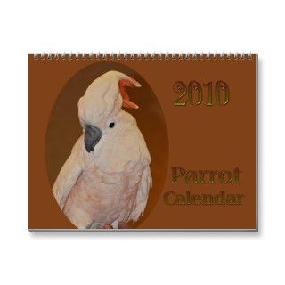 Parrot Calendar 2010