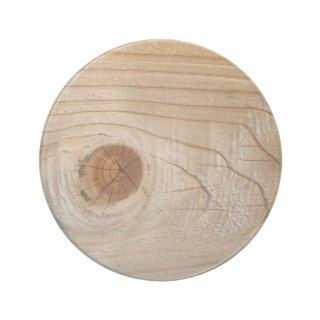 Unfinished Wood Look Coasters