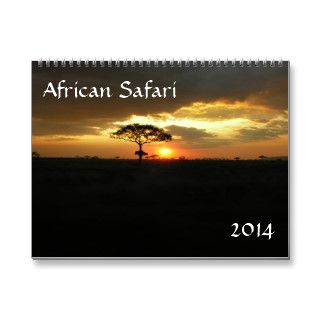 2014 Tanzania Safari Calendar