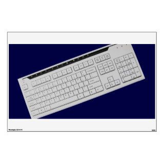 computer keyboard wall sticker