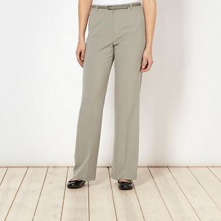 Classics Pale green belted trousers