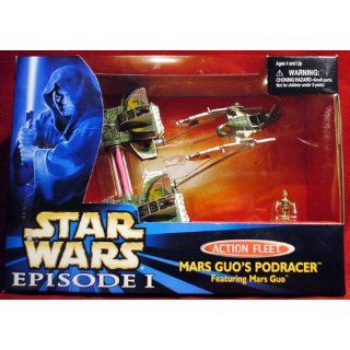 Star Wars Episode 1 Action Fleet Mars Guo's Podracer Featuring Mars Guo Toys & Games