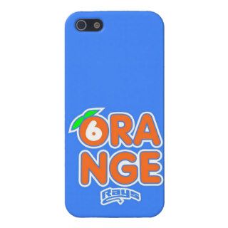 Stingray Orange (1) iPhone 5 Case