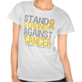 Stand Strong Against Childhood Cancer Tees