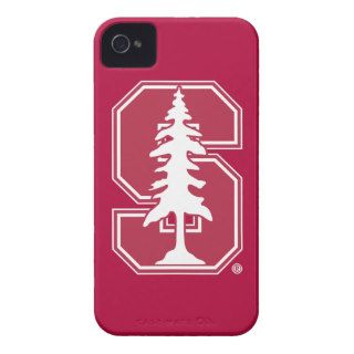 One Color Cardinal Block "S" with Tree Case Mate iPhone 4 Cases