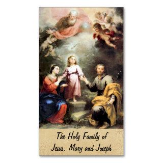 The Holy Family of Jesus, Mary and Joseph Business Card