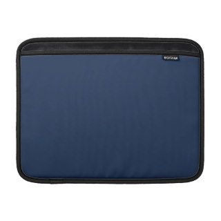 Monaco Blue Trend Color Dark Blue Customized Blank Sleeve For MacBook Air