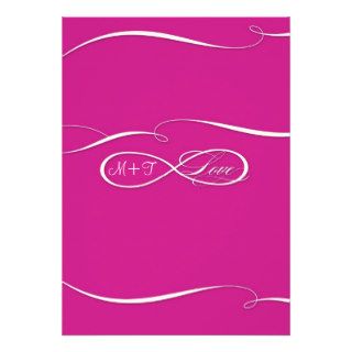Infinity Symbol Sign Infinite Love Wedding Set Invite