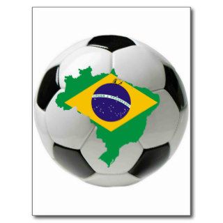 Brazil national team postcards