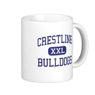 Crestline   Bulldogs   High   Crestline Ohio Coffee Mug