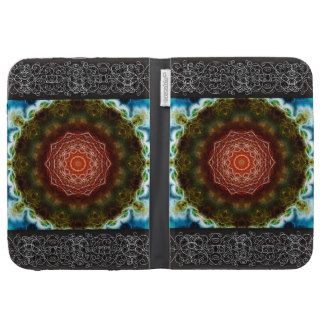 Blue Green Gold Abstract Tile 134 Cases For Kindle