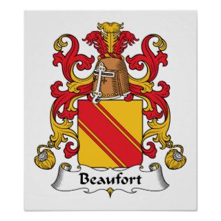 Beaufort Family Crest Print