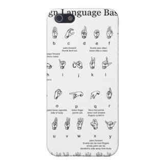 American Sign Language Alphabet and Numbers iPhone 5 Case