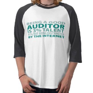Auditor 3% Talent T shirt