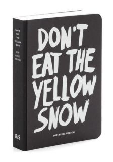 Don’t Eat Yellow Snow  Mod Retro Vintage Books