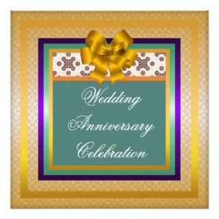 Wedding Anniversary Celebration Invitation