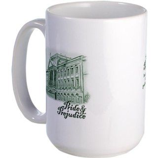 Jane Austen Pride and Prejudice Large Mug Large Mug by  Kitchen & Dining