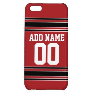 Team Jersey with Custom Name and Number Case For iPhone 5C