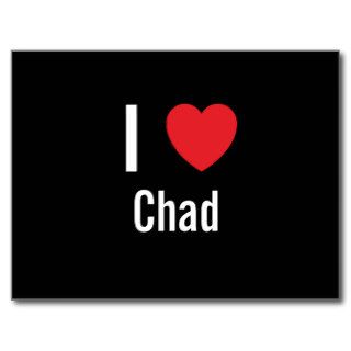 I love Chad Post Cards