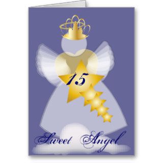 Sweet Angel Customize Greeting Cards