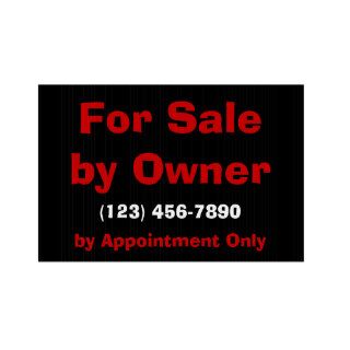 For Sale by Owner Lawn Signs
