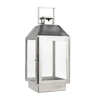 Small decorative silver lantern