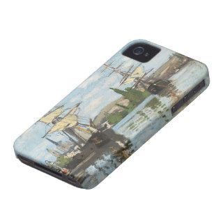 Ships Riding on the Seine at Rouen, 1872 73 iPhone 4 Cases
