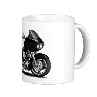 Harley Road Glide Black Bike Coffee Mugs