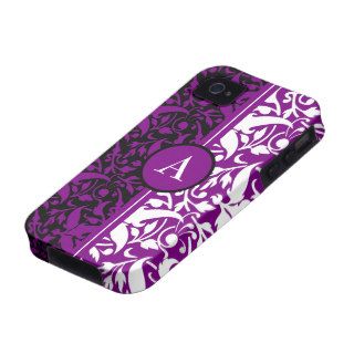 monogram damask iPhone 4/4S covers