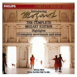 Introducing Mozart (Th Complete Mozart Edition Highlights  9 complete movements and arias) Music