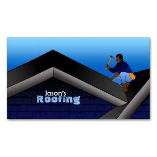 Roofer Business Cards